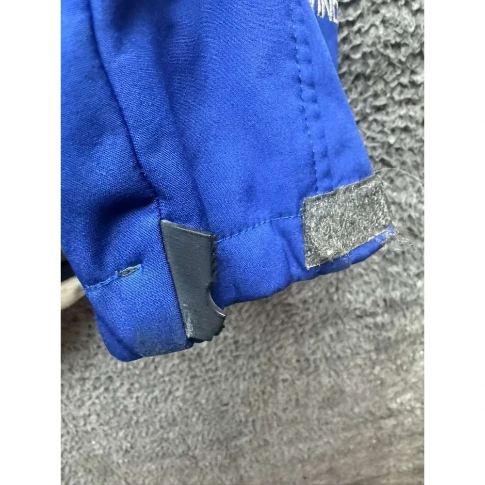 The North Face Summit Series Windstopper Hooded Jacket Blue Gray Mens‎ Size L